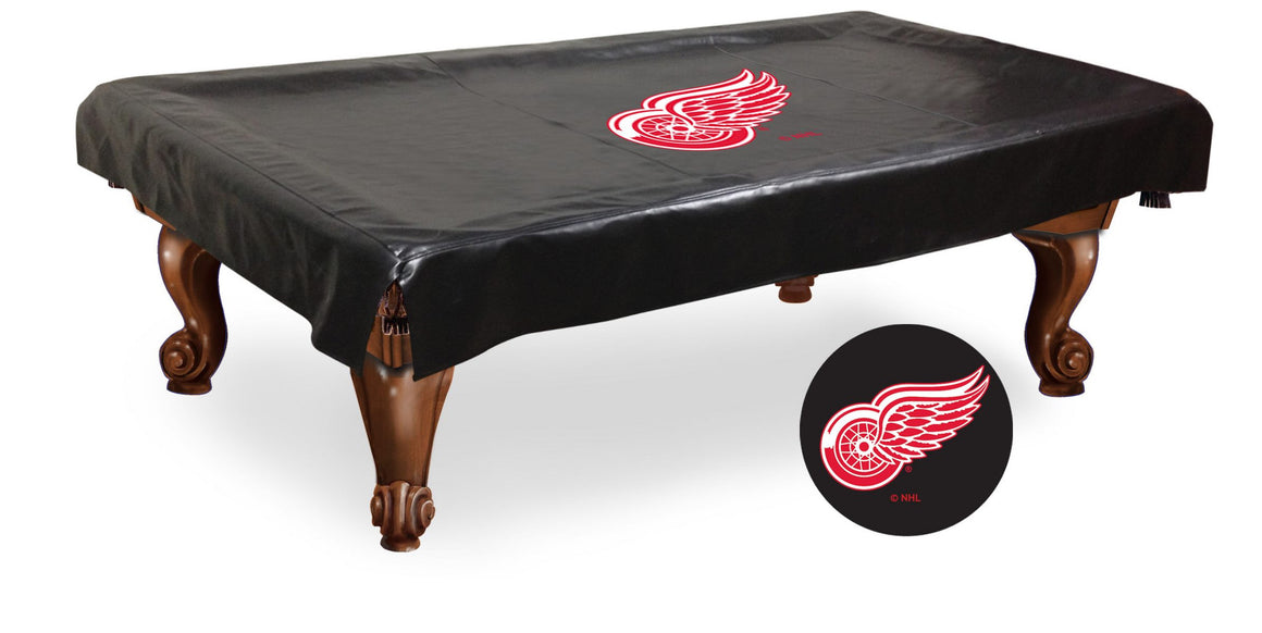 Detroit Red Wings ® NHL Logo Billiard Table Cover - Man Cave Boutique
