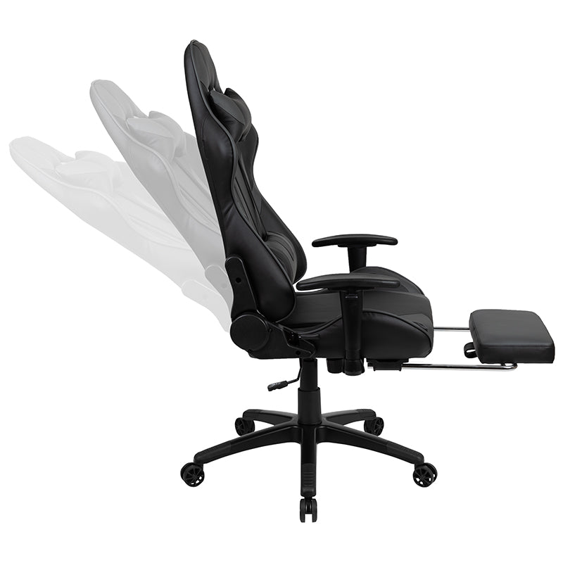 Gaming Desk & Chair Set - X30 Grey - Man Cave Boutique