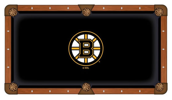 Boston Bruins NHL Logo Pool Table Cloth - Man Cave Boutique