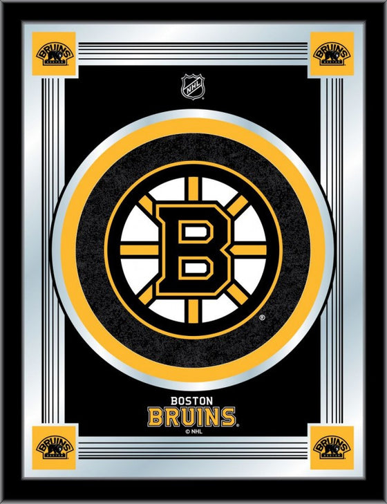 Boston Bruins NHL ® Logo Mirror - Man Cave Boutique