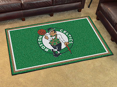 Rug 4x6 Boston Celtics NBA - Man Cave Boutique