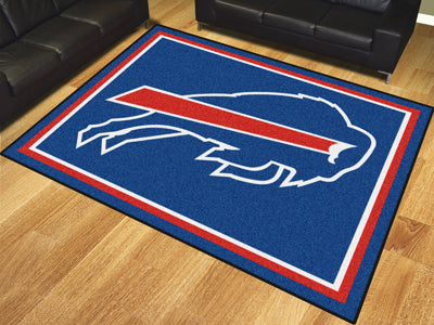 Rug 8x10 Buffalo Bills NFL - Man Cave Boutique