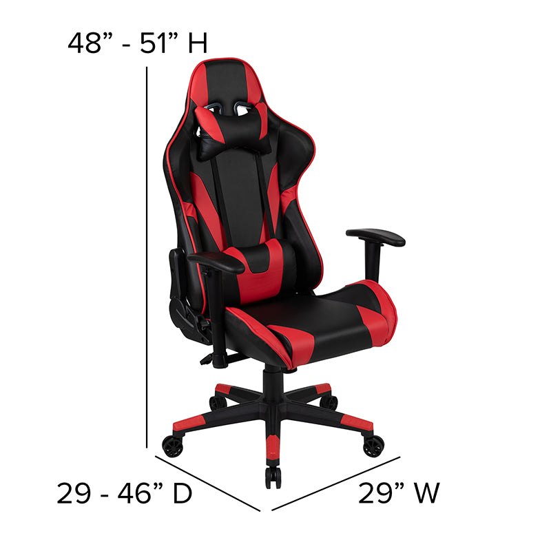 Gaming Computer Chair Ergonomic - X20 Red - Man Cave Boutique