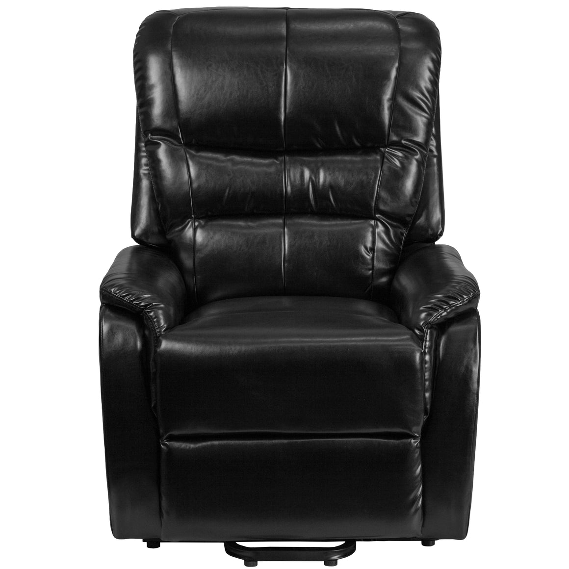 Power Lift Assist Recliner Chair Contemporary Style - Black - Man Cave Boutique