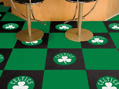 Boston Celtics NBA Carpet Tiles - Man Cave Boutique