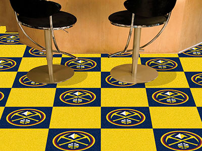 Denver Nuggets NBA Logo Carpet Tiles - Man Cave Boutique