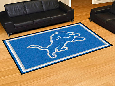 Rug 5x8 Detroit Lions NFL - Man Cave Boutique