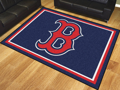 RUG 8x10 Boston Red Sox MLB - Man Cave Boutique