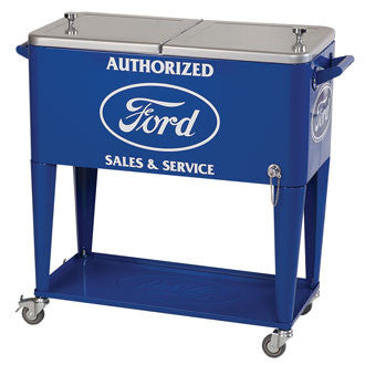 Ford Rolling Cooler - Man Cave Boutique