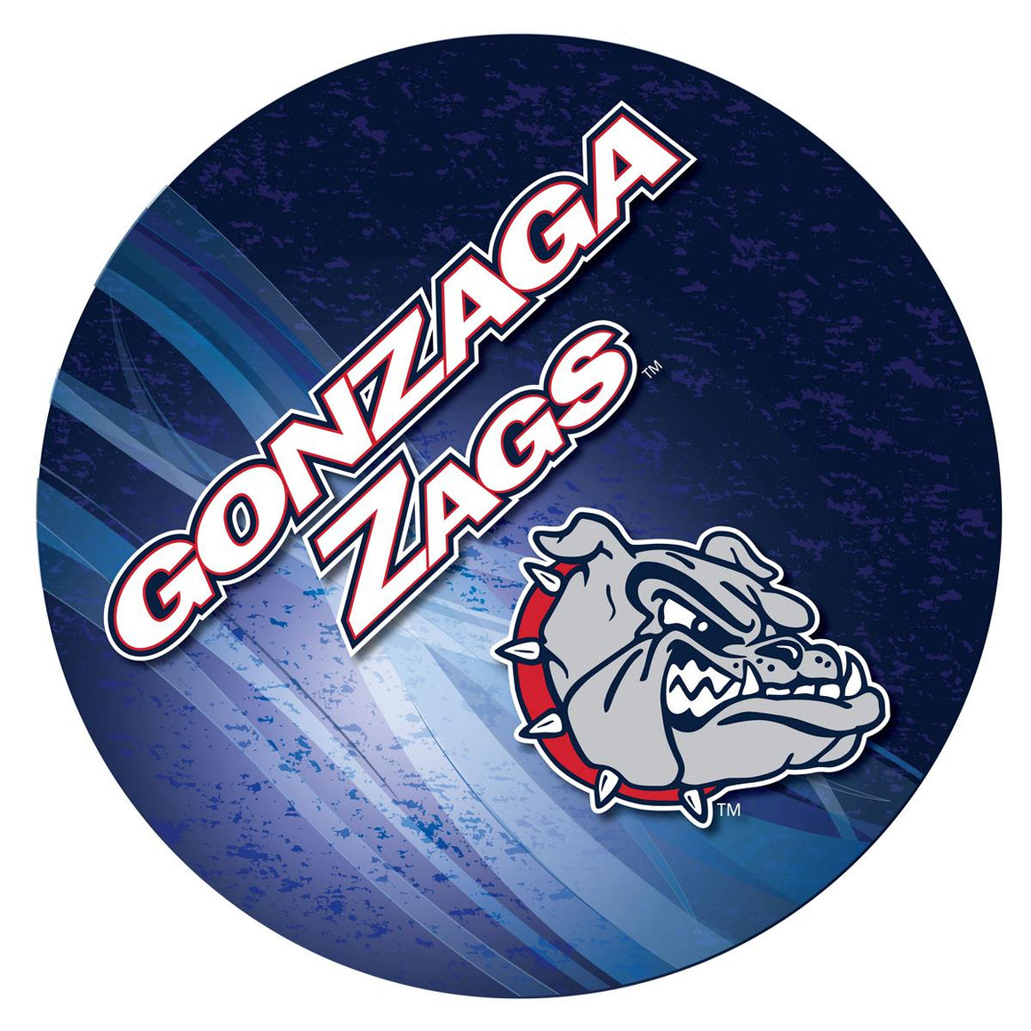 Gonzaga University Logo LED Lighted Pub Table - Man Cave Boutique