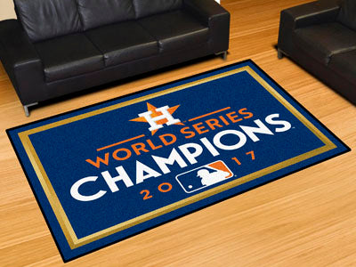 Rug 5x8 Houston Astros MLB 2017 World Series Champions - Man Cave Boutique