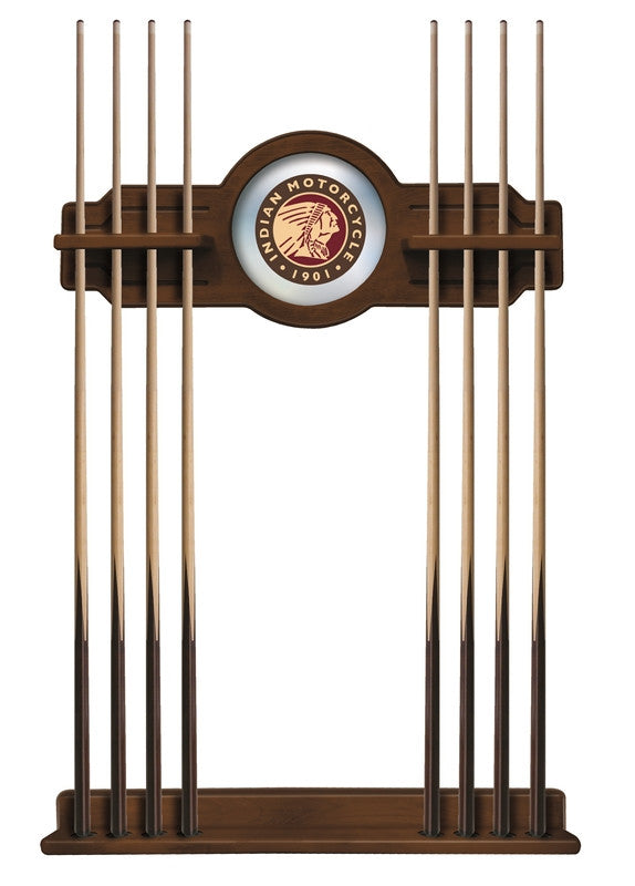 Indian Motorcycle Logo Pool Cue Rack - Man Cave Boutique