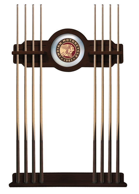 Indian Motorcycle Logo Pool Cue Rack - Man Cave Boutique