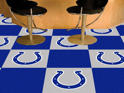 Indianapolis Colts NFL Logo Carpet Tiles - Man Cave Boutique