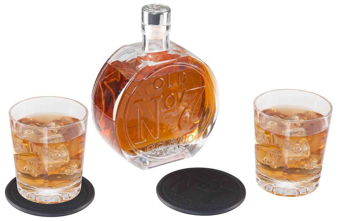 Jack Daniel's ® Old No. 7 Brand Tennessee Whiskey Decanter Set - Man Cave Boutique