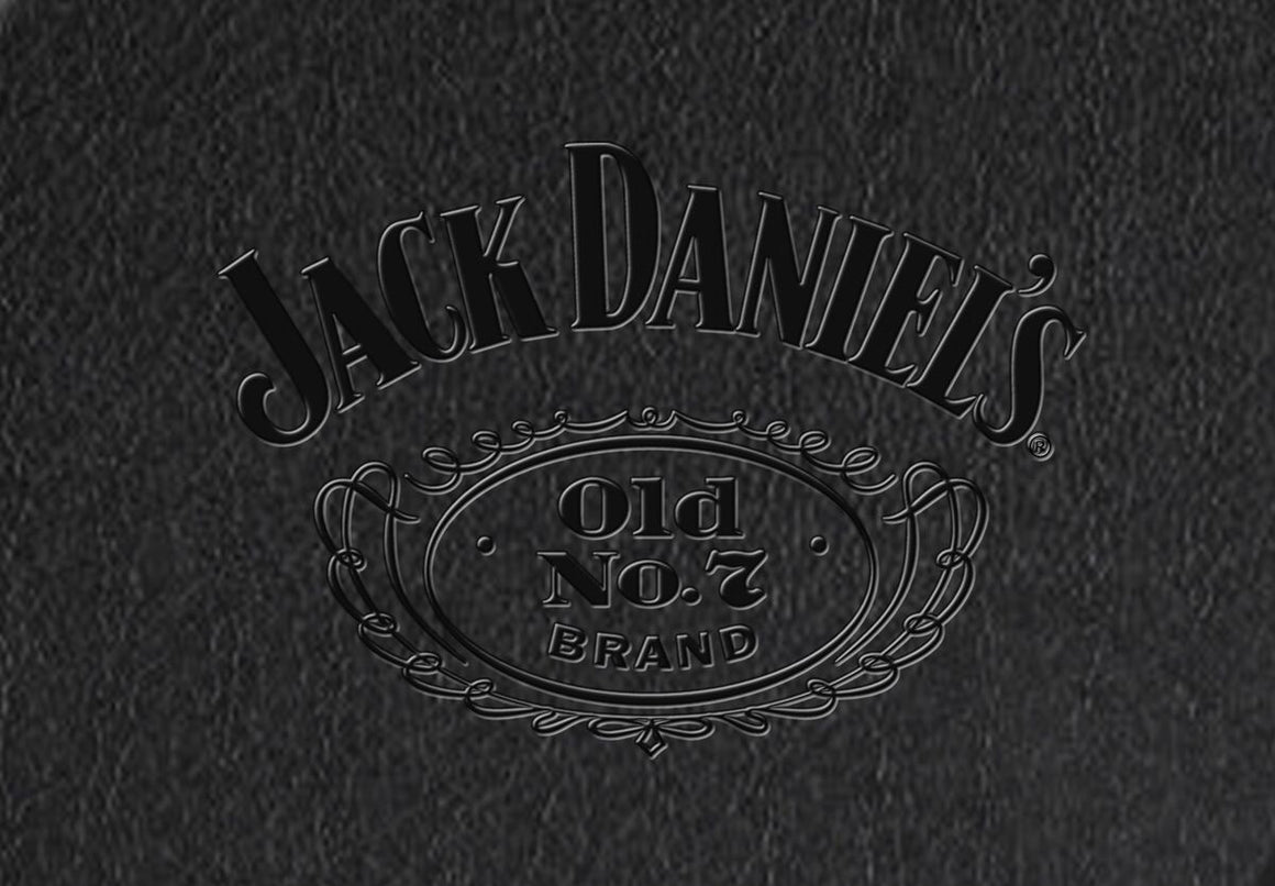 Jack Daniel's® Old No 7 Brand Wood Bar Stool w/ Backrest - Man Cave Boutique