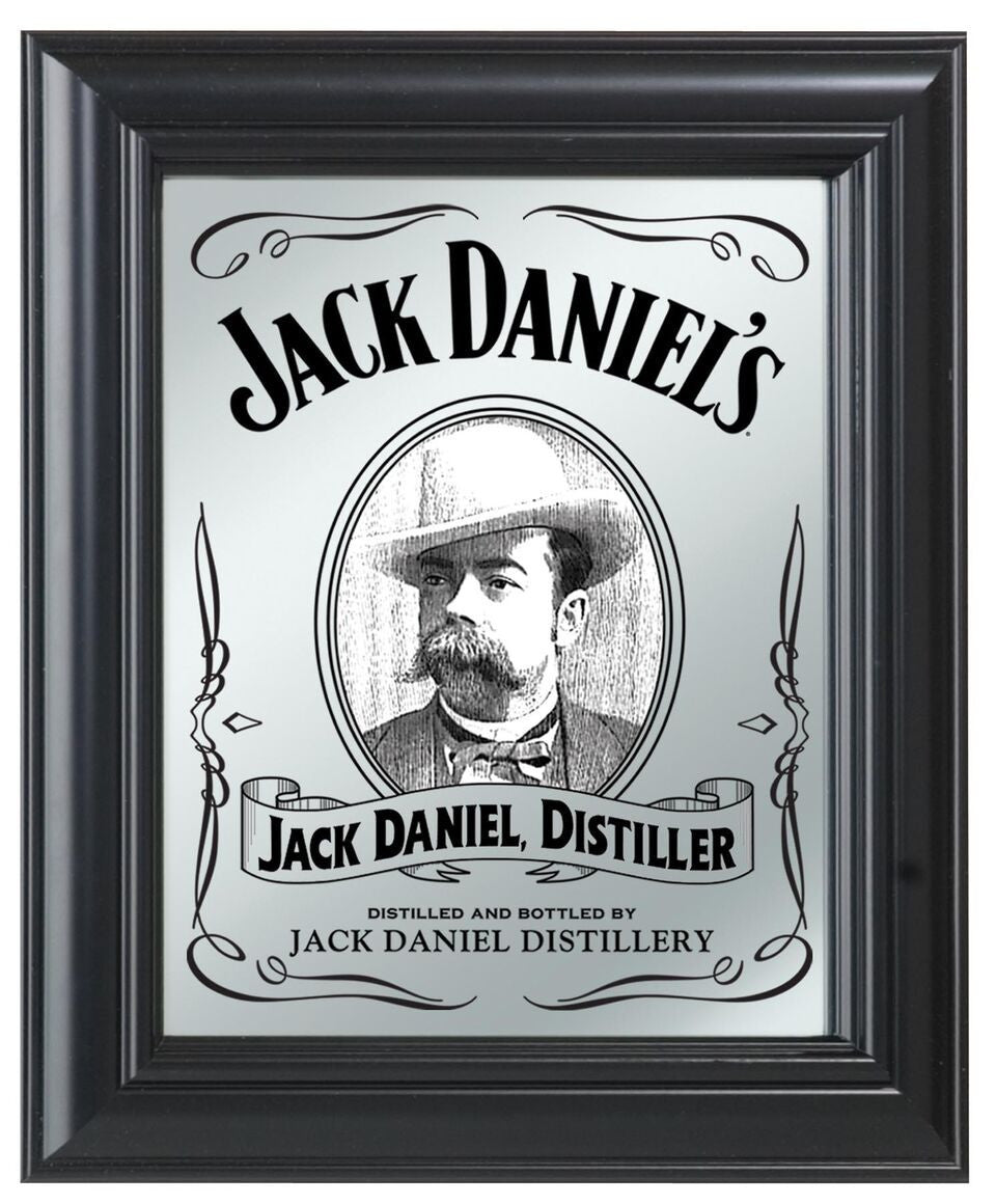 Jack Daniel's ® Portrait Mirror - Man Cave Boutique