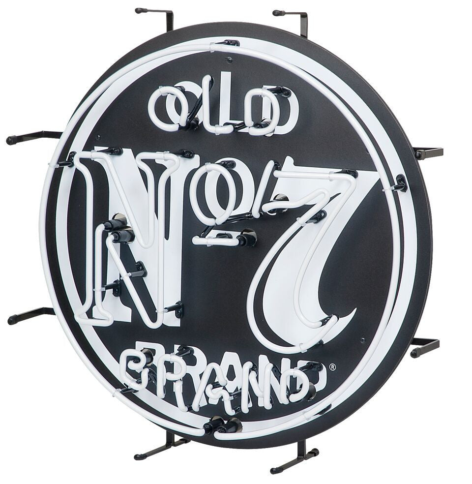 Jack Daniel's ® Old No. 7 Brand Logo Neon Sign - 24" - Man Cave Boutique