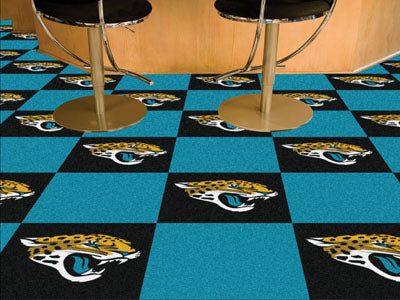 Jacksonville Jaguars Carpet Tiles NFL - Man Cave Boutique