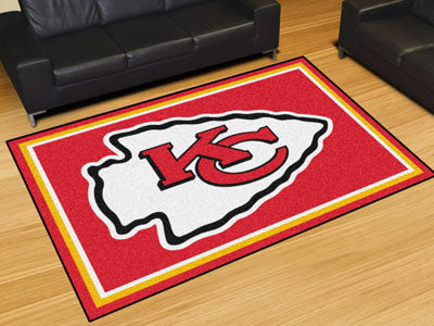 Rug 5x8 Kansas City Chiefs NFL - Man Cave Boutique
