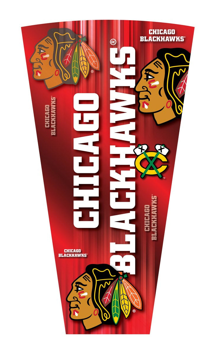 Chicago Blackhawks NHL Logo Lighted LED Bar Stool L5000 - Man Cave Boutique