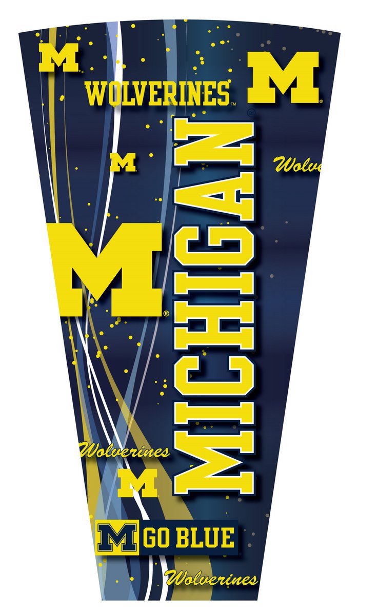 Michigan Wolverines LED Lighted Logo Pub Table - Man Cave Boutique