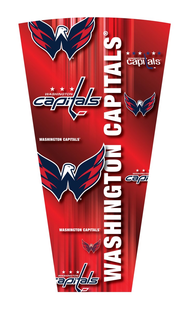Washington Capitals NHL Logo Lighted Swivel Bar Stool - Man Cave Boutique