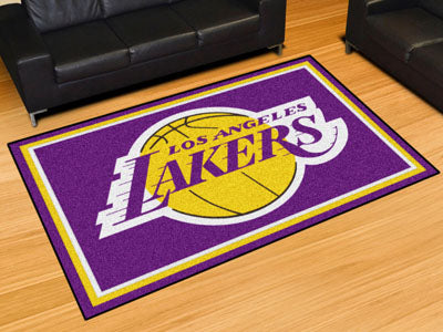 Rug 5x8 Los Angeles Lakers NBA - Man Cave Boutique
