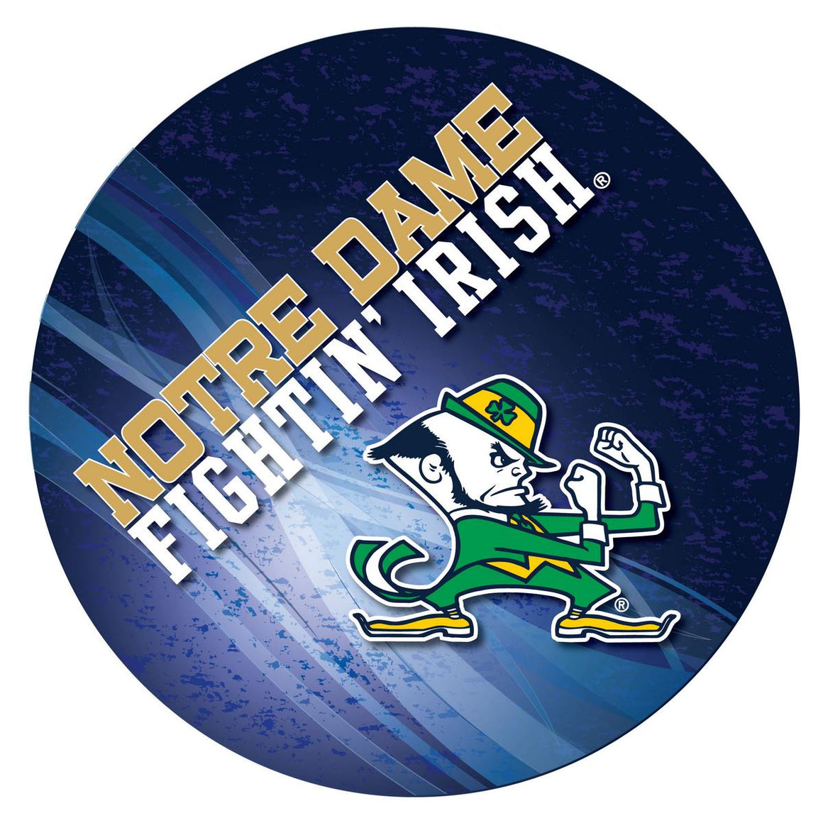 Notre Dame Fighting Irish Logo LED Lighted Pub Table - Man Cave Boutique