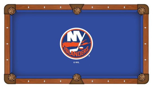 New York Islanders ® NHL Logo Pool Table Cloth - Man Cave Boutique