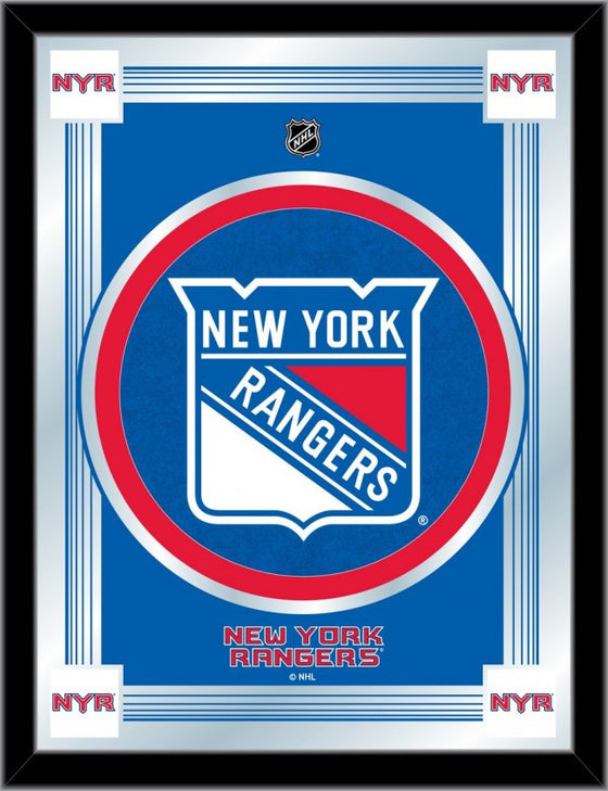 New York Rangers NHL Mirror 17 x 22 - Man Cave Boutique