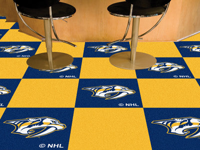 Carpet Tiles Nashville Predators NHL - Man Cave Boutique