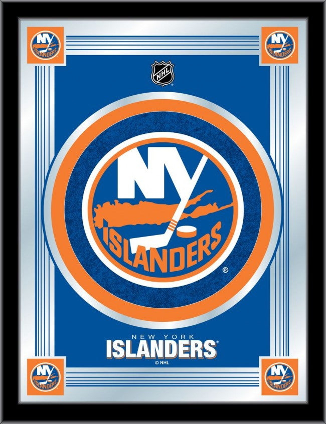 New York Islanders NHL Logo Mirror 17 x 22 - Man Cave Boutique