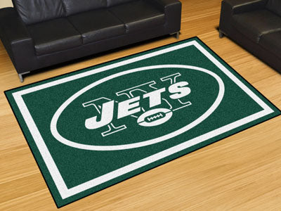 Rug 5x8 New York Jets NFL - Man Cave Boutique
