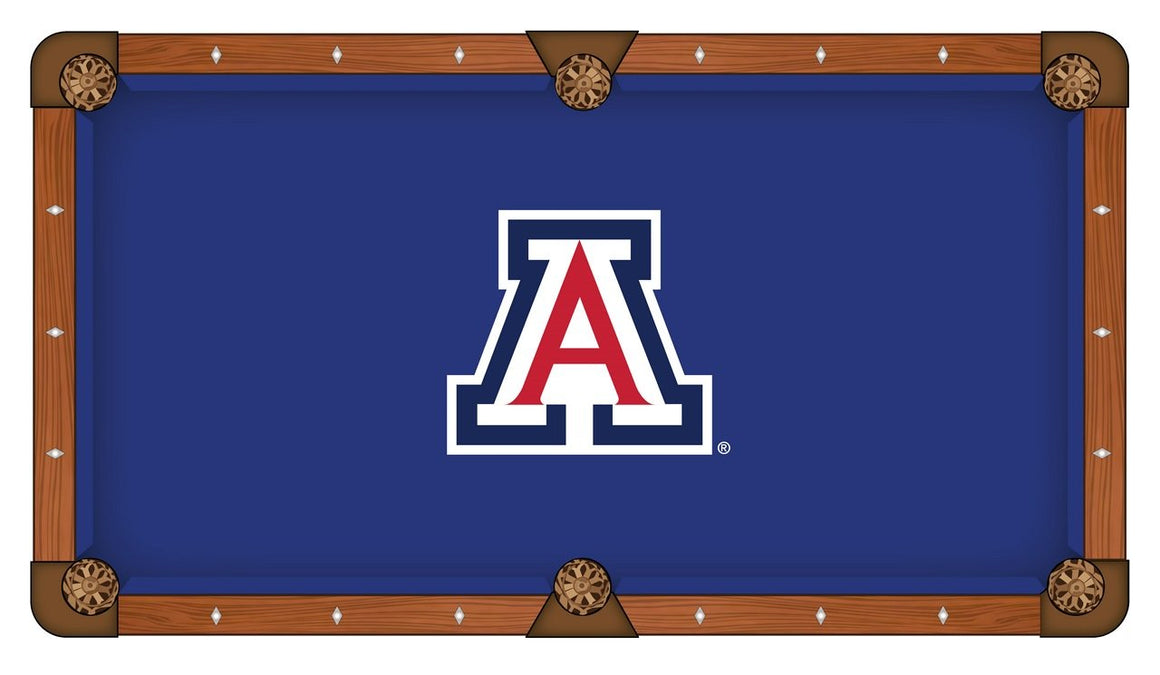 University of Arizona Logo 8' Pool Table - Man Cave Boutique