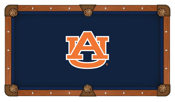 Auburn University Logo 8' Pool Table - Man Cave Boutique