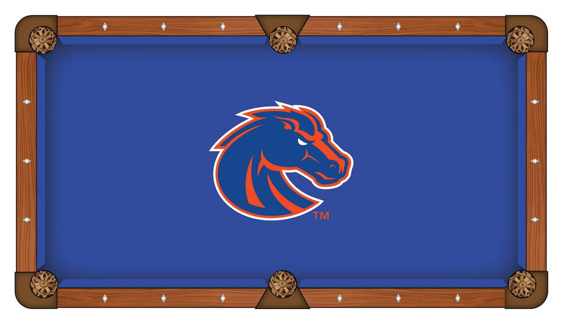 Boise State University Logo 8' Pool Table - Man Cave Boutique