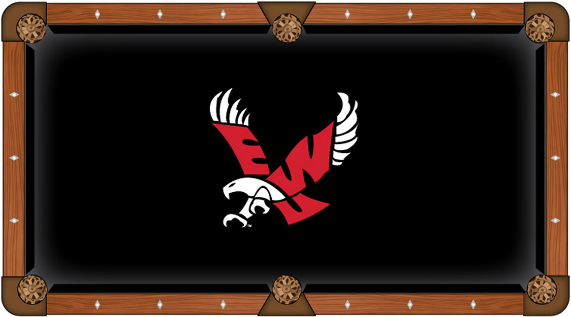 Eastern Washington University Logo 8' Pool Table - Man Cave Boutique