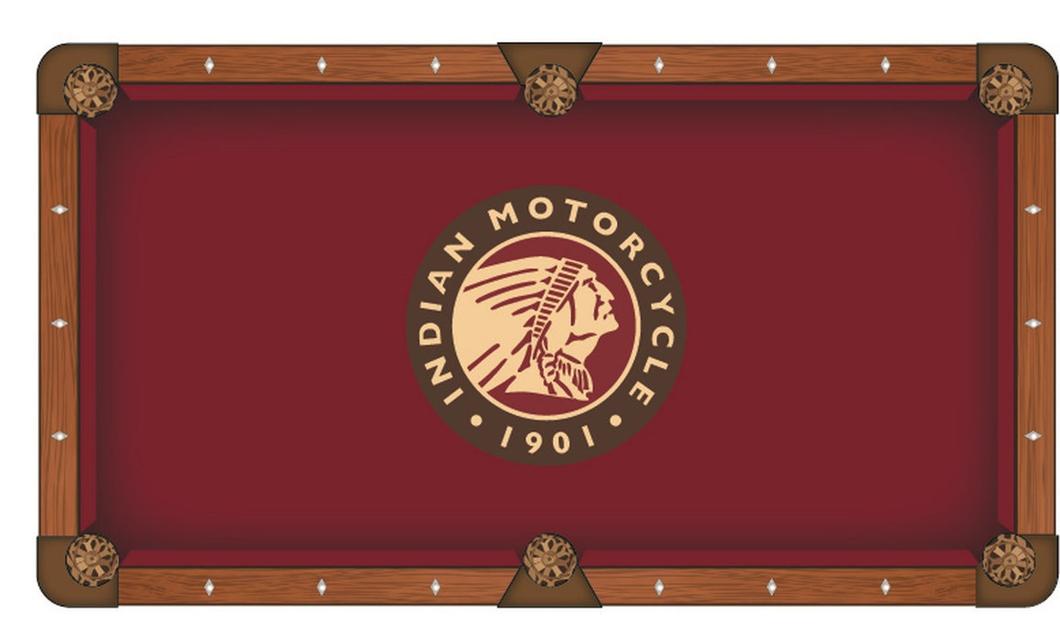 Indian Motorcycle Pool Table Cloth - Man Cave Boutique