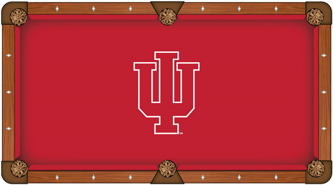 Indiana University Logo 8' Pool Table - Man Cave Boutique