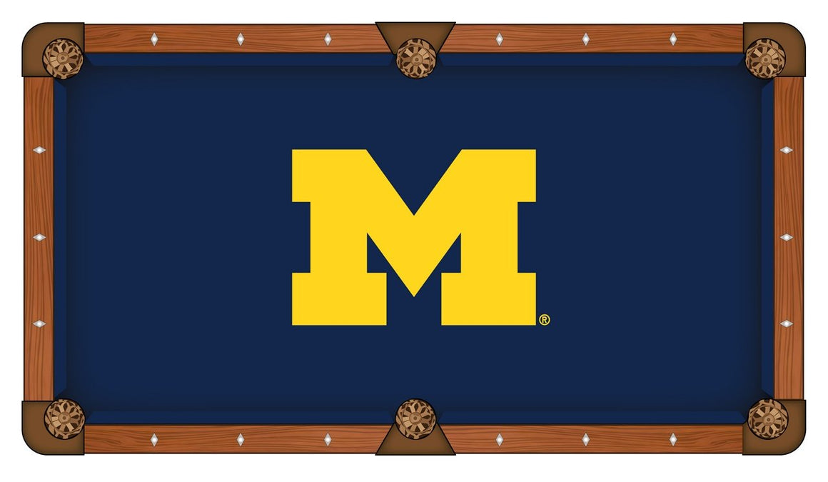 University of Michigan Logo 8' Pool Table - Man Cave Boutique