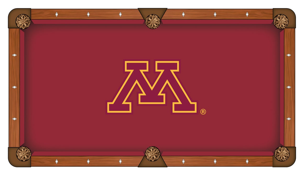 University of Minnesota Logo 8' Pool Table - Man Cave Boutique