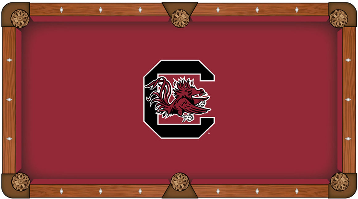 University of South Carolina Logo 8' Pool Table - Man Cave Boutique