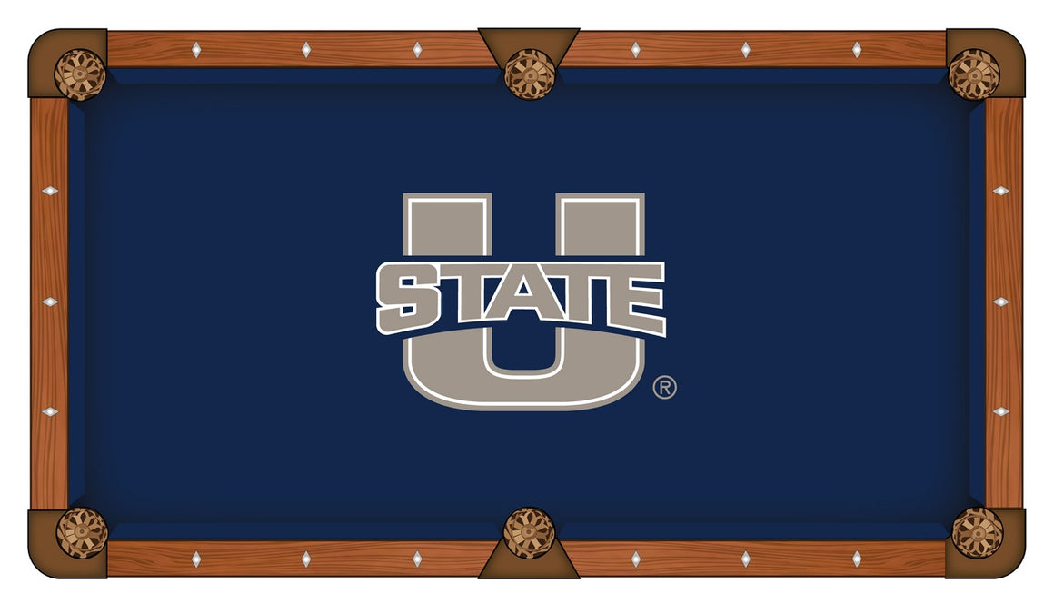 Utah State University Logo 8' Pool Table - Man Cave Boutique