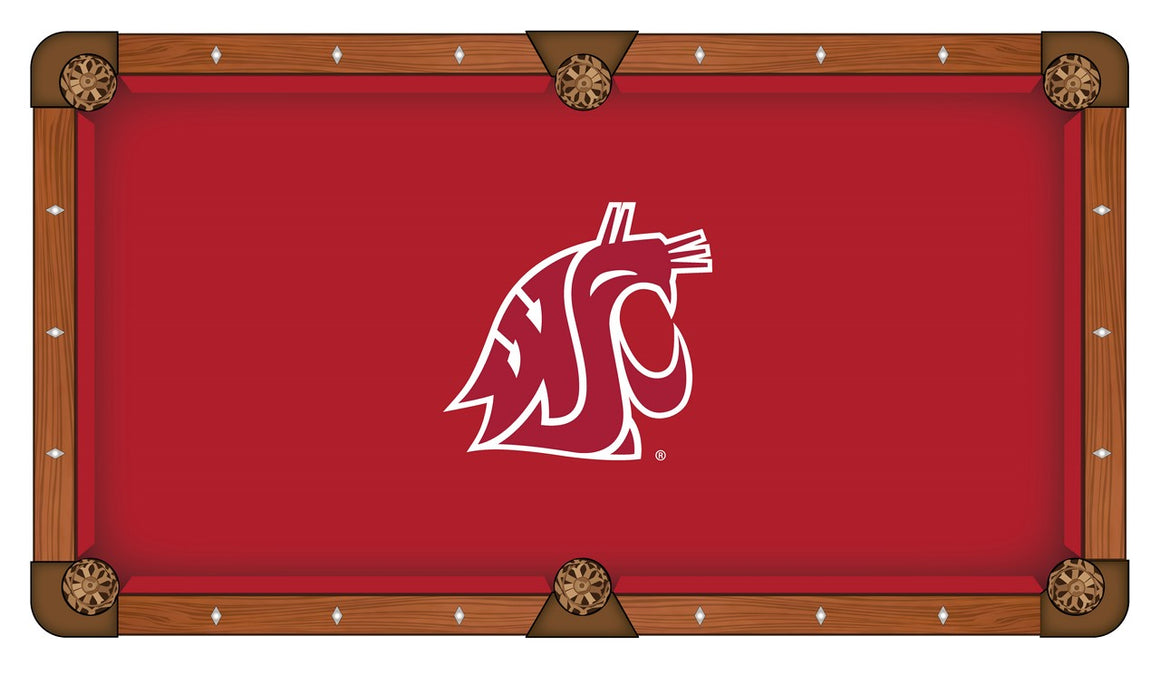 Washington State University Logo 8' Pool Table - Man Cave Boutique