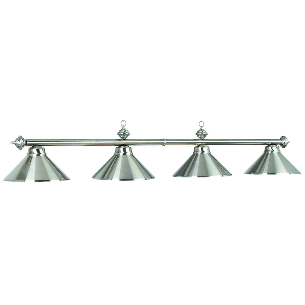 Value Priced 4 Light Fixture Metal Stainless Finish - Man Cave Boutique