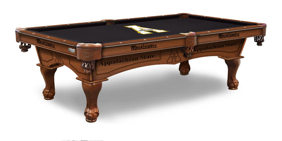 Appalachian State Logo 8' Pool Table - Man Cave Boutique