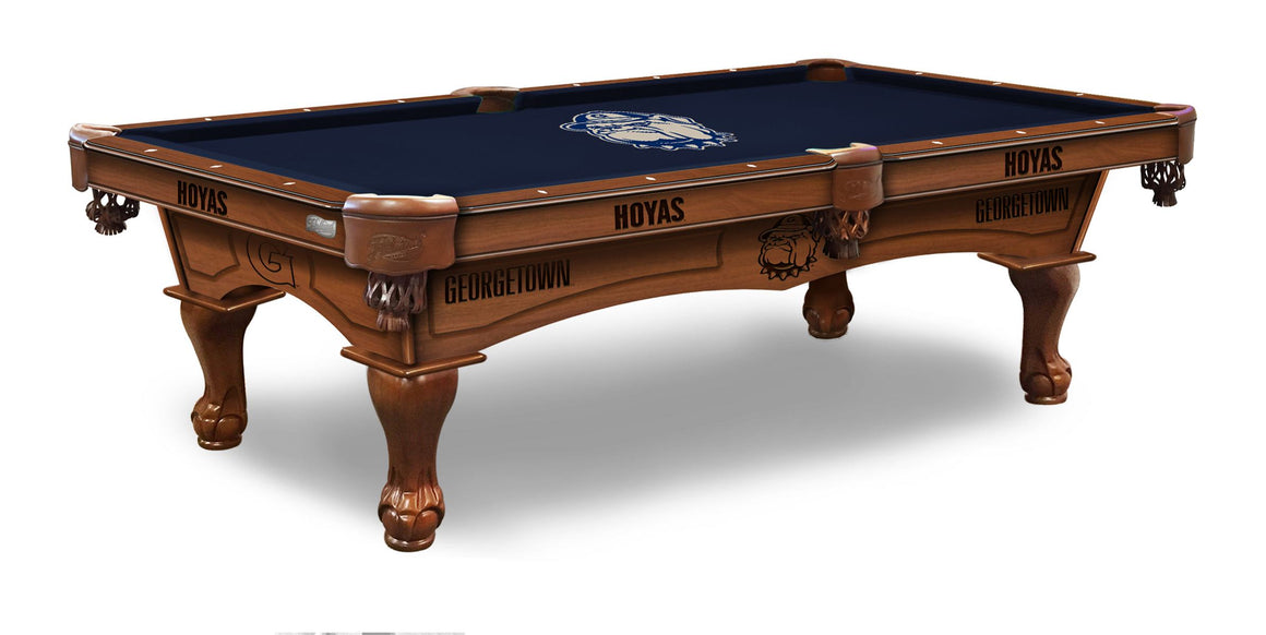 Georgetown Logo 8' Pool Table - Man Cave Boutique