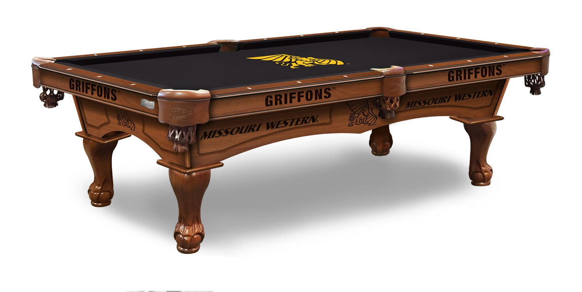 Missouri Western State University 8' Pool Table - Man Cave Boutique