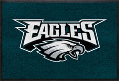 Logo Mat 4x6 Philadelphia Eagles NFL - Man Cave Boutique